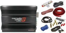 Load image into Gallery viewer, Cerwin Vega CVP1600.4D 1600 Watts 4-Channel Class-D Amplifier + 4G Amp Kit