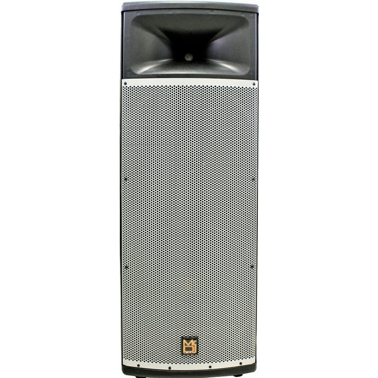 MR DJ PRO215BT PRO PA DJ Dual 15" Powered/Active Live Sound 3 Way Loudspeaker
