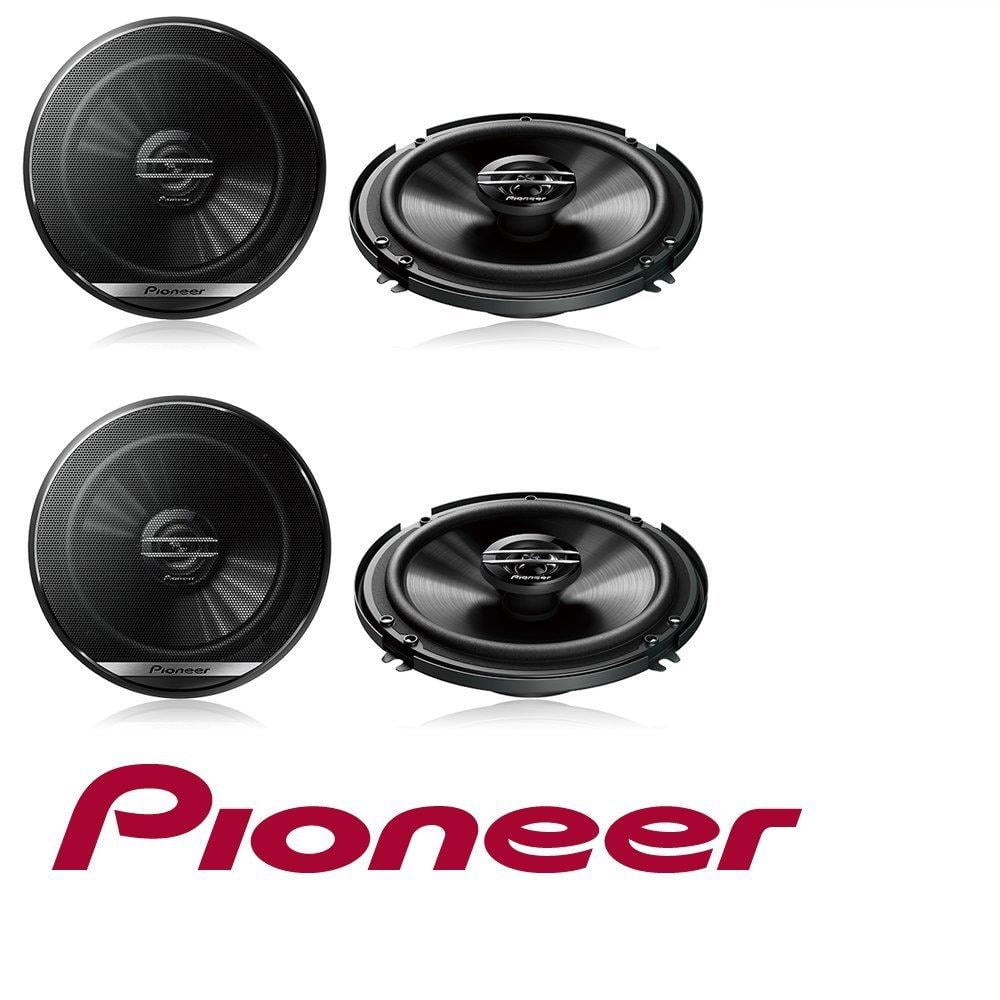 2 Pioneer TS-G1620F 6-1/2" 2-Way Coaxial Speaker 300W Max. / 40W Nom. (2Pairs)