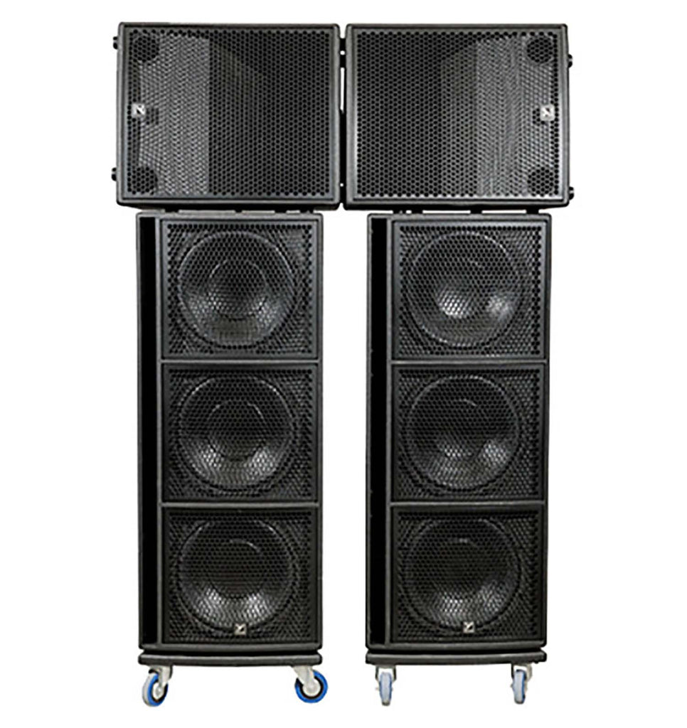 Yorkville Sound SA153, Synergy Array Series 3-Way Powered Portable PA Speaker - 15 Inch