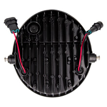 Load image into Gallery viewer, Saddle Tramp BC-HDHLR2 7 In 8 LED Oblong Oval Motorcycle Light - Chrome Front Face