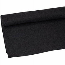 Load image into Gallery viewer, INSTALBAY C10BK 10-Feet Long/4-Feet Wide Black Carpet for Speaker Sub Box Carpet