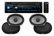 Load image into Gallery viewer, Alpine UTE-83BT Digital Media Receiver + Two SXE-6926S 6x9" Coax Speakers