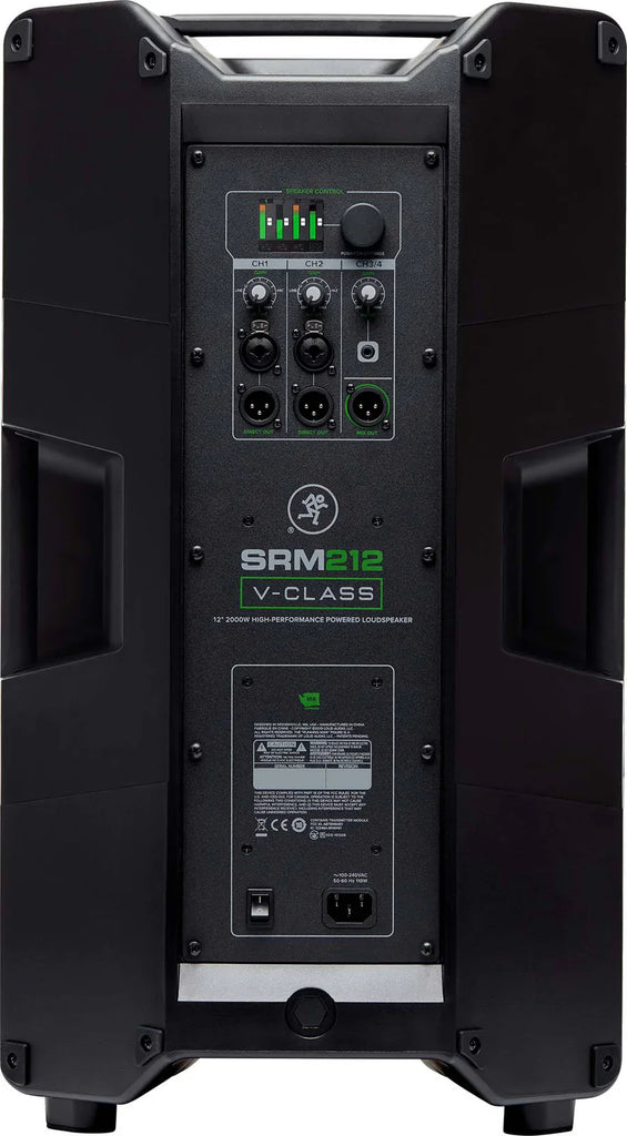 Mackie SRM210 V-Class SRM V-Class Series, 10-Inch 2000W High-Performance Loudspeaker, Powered-Black