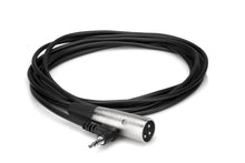 Load image into Gallery viewer, Hosa XVM-105M Microphone Cable, Right-angle 3.5 mm TRS to XLR3M - 5 Feet