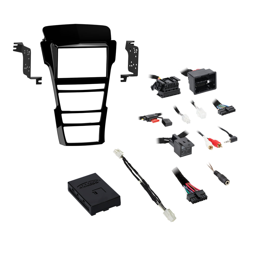 Metra 95-3081HG Single DIN or Double DIN Dash Kit Compatible Fits for Cadillac 2008-2014