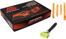 Load image into Gallery viewer, DC Sound SP-BK9 9 Sheets 18" x 32" Sound Deadening Noise Insulation Vibration Dampening Bulk Kit + Roller &amp; Removal Tools