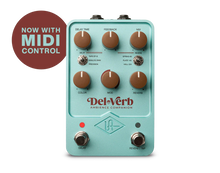 Load image into Gallery viewer, Universal Audio UA-DEL-VERB-U Del-Verb Ambience Companion Reverb and Delay Pedal