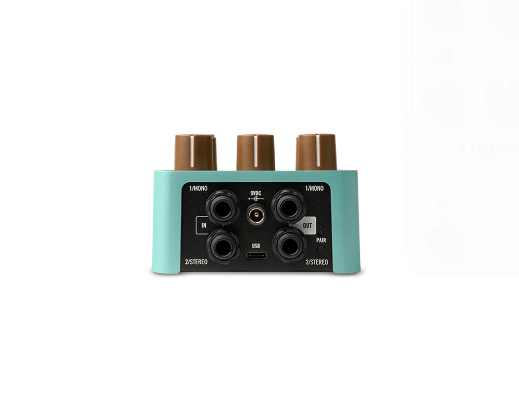 Universal Audio UA-DEL-VERB-U Del-Verb Ambience Companion Reverb and Delay Pedal