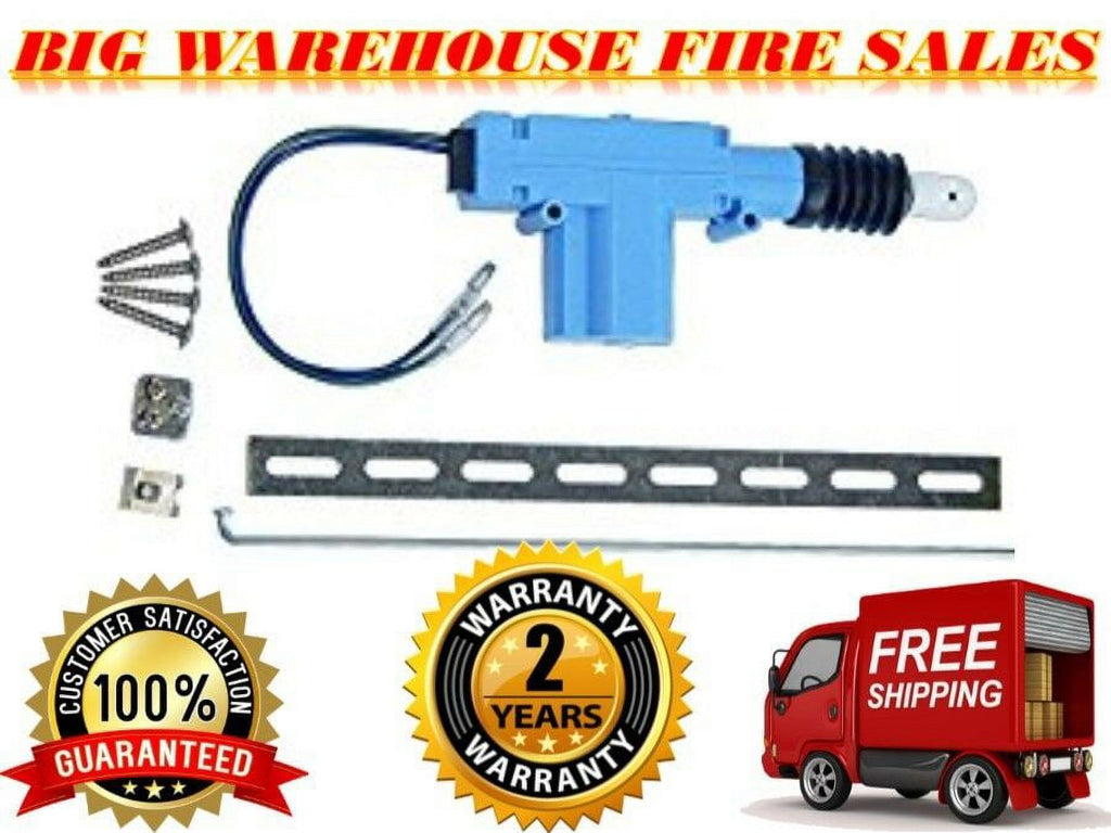 Bullz Audio Universal Power Door Lock 2 Wire Actuator Motor Kit BDLA