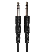 Load image into Gallery viewer, Hosa CSS-125, 1/4" TRS to 1/4" TRS Balanced Interconnect Cable - 25 Feet