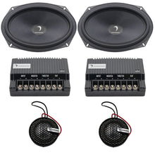 Load image into Gallery viewer, Diamond Audio DE69C 6"x9" 75W RMS Elite Series 2-Way Component Speaker System