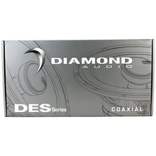 Load image into Gallery viewer, 2 Diamond Audio DES652 6.5“ 2-Way Coaxial Speaker with 25mm Aluminum Dome Tweeter