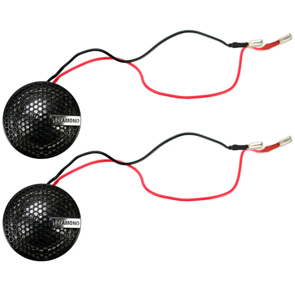 Diamond Audio DES65C 6.5" 2-Way Component System 25mm Aluminum Dome Tweeter