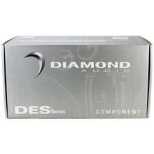 Load image into Gallery viewer, Diamond Audio DES65C 6.5" 2-Way Component System 25mm Aluminum Dome Tweeter