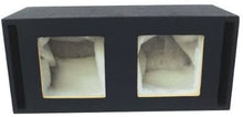 Load image into Gallery viewer, Absolute DKS-10 Dual 10" MDF Square-Hole Vented Enclosure Box Fit Kicker L7 Solo-Baric Subwoofers