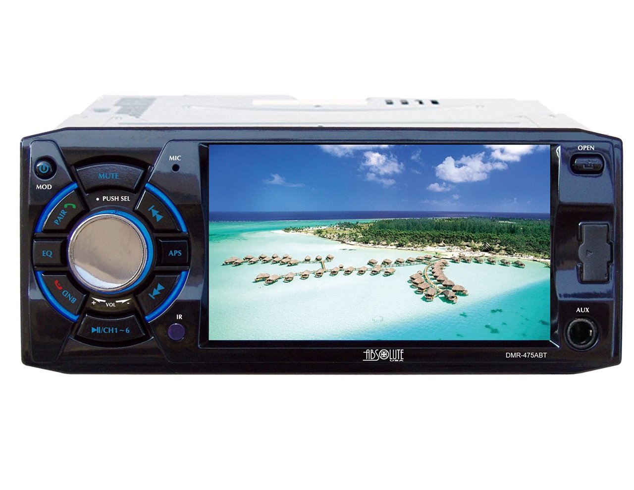 Absolute DMR-475 4.8” DVD/MP3/CD Multimedia Player with USB SD CARD