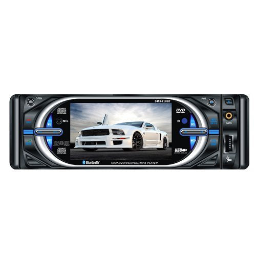 Absolute DMR410T 4" DVD/VCD/MPEG4/MP3/CD-R/CD-RW TFT Color Monitor Detachable Front Panel