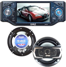 Load image into Gallery viewer, Absolute DMR-455 4.5" DVD/CD/MP3 Player Motorized 4 x 80W + 6.5" 4 Way Speaker