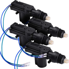 Load image into Gallery viewer, 4 American Terminal DLA200 <br/>Heavy Duty Universal Power Door Lock 2 Wire Actuator Motor Kit DLA200