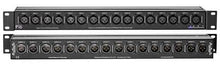 Load image into Gallery viewer, ART P16 Rackmount Balanced XLR Patch Bay