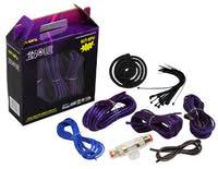 Load image into Gallery viewer, Absolute KIT-8PU 1000W 8 Gauge Complete Amplifier Installation Kit Purple Color