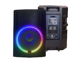 Mr. DJ SYNERGY15 15" Powered Active 4500w Pro DJ PA Speaker w Bluetooth + TWS