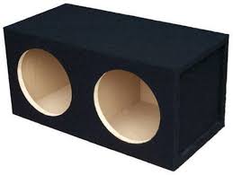 Absolute USA DSS10 Dual 10-Inch, 3/4-Inch MDF Sealed Subwoofer Enclosure