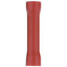 Load image into Gallery viewer, Install Bay RVBC8 Red Vinyl Butt Connector 8 Gauge Package of 100