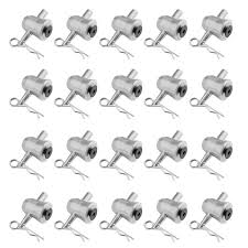 20 MR DJ THCC15PAK Half Conical Coupler for Truss DJ Stage Lighting w/ Body Safety Clips Pins