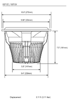Load image into Gallery viewer, Diamond Audio HXP104 HEX 10" 700W RMS 4-Ohm Subwoofer