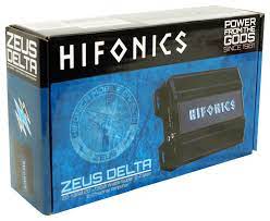 Hifonics ZD-1350.2D 1350W RMS Class-D 2-Channel Car Stereo Amplifier + 0 Gauge Amp Kit