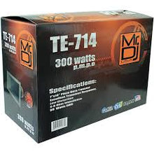Load image into Gallery viewer, MR DJ TE714 7"x14" 300W PRO Audio PA/DJ Wide Screw-ON Type Piezo Compression Horn Tweeter