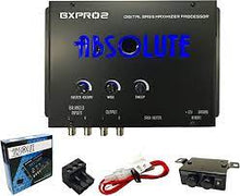 Load image into Gallery viewer, Absolute BXPRO2 Epicenter Digital Bass Maximizer Processor with Dash Mount Remote Control &amp; 4Gauge Amp Kit