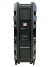 MR DJ USA PRO215S Dual Passive DJ/PA 2 Way Speaker 4000W