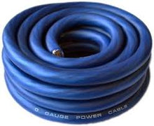 Load image into Gallery viewer, American Terminal AT0G25BL 1/0 Gauge Blue Power Wire Cable, 25 Feet