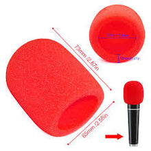 Load image into Gallery viewer, MR DJ SPONGE-C5 5 PCS 5 Color Microphone Sponge Foam Microphone Covers Handheld