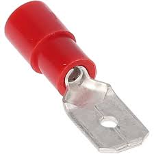 Install Bay RNMD250 Red Nylon Male Quick Disconnect 22-18 Gauge .250