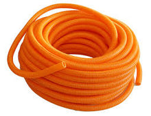 Load image into Gallery viewer, MR DJ DSLT14OR 100' 1/4" 6.35mm Orange Split Wire Loom Conduit Tubing Sleeve Tube