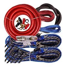 Complete 2000W 4 Gauge Car Amplifier Installation Wiring Kit Amp 4 Ga Blue
