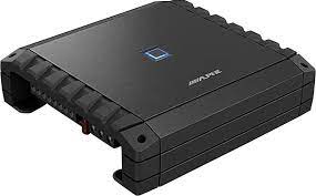 Alpine S2-A36F S-Series Class-D 4-Channel Car Amplifier + RUX-H01 Halo Bass Knob
