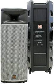 MR DJ USA PRO215S Dual Passive DJ/PA 2 Way Speaker 4000W