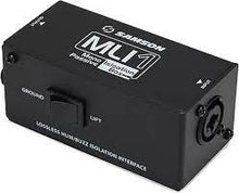 Load image into Gallery viewer, Samson MLI1 Line Level Mono Passive Isolation Box