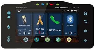 Diamond Audio MSHD9813SG Plug N-Play Digital Media Receiver for 1998-2013 Harley Davidson Street Glide