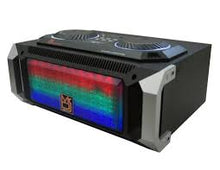Load image into Gallery viewer, MR DJ Matrix BK 6.5" Powered Speaker, Built-in Bluetooth, USB/SD Card Reader