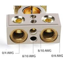 Load image into Gallery viewer, Absolute 2/ 4 / 8 Gauge AWG Car Battery Terminal Chrome Positive