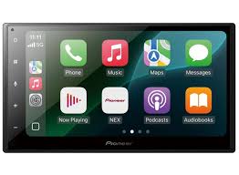 Pioneer DMH-1800NEX 6.8" Double DIN Multimedia Receiver + Kit Fit 05-11 Toyota Tacoma
