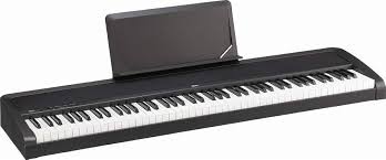 Korg B2N Digital Piano 88-key Digital Home Piano with Natural Touch Keyboard, 12 Sounds, and Built-in Speakers - Black