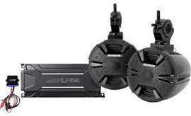 Alpine PSS-SXS01-PWR Side-by-side sound system includes four 6-1/2
