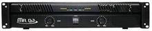 Load image into Gallery viewer, MR DJ AMP-8800 2500W MAX, 2-channel 1200 watts RMS bridgeable dynamic series PA DJ power amplifier